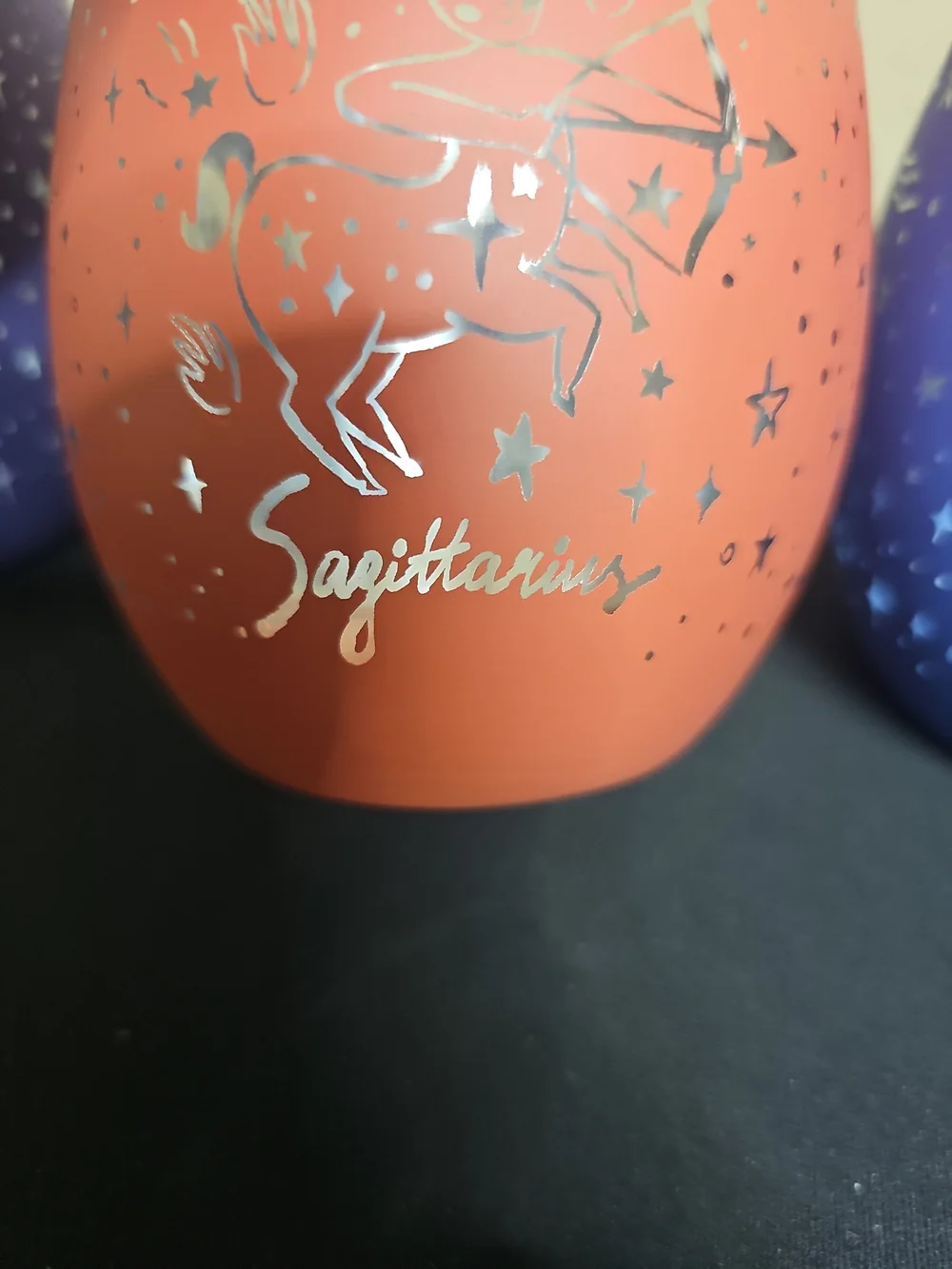 Earthbound Trading  Zodiac Element Wine Glass Set